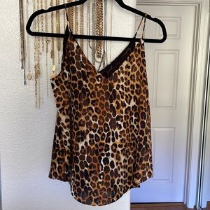 EUC/LIKE NEW Express animal print camisole